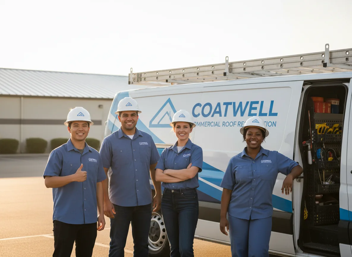 Commercial roof coating company in Outlook, WA